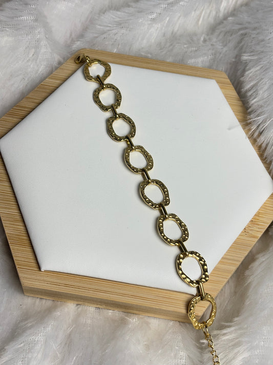 Broad chain Bracelet