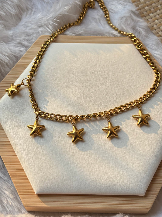 Star chain Necklace