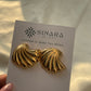 Shell design earring