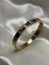 Enamelled Rose Gold- Men's Kada