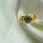 Oval Emerald Ring